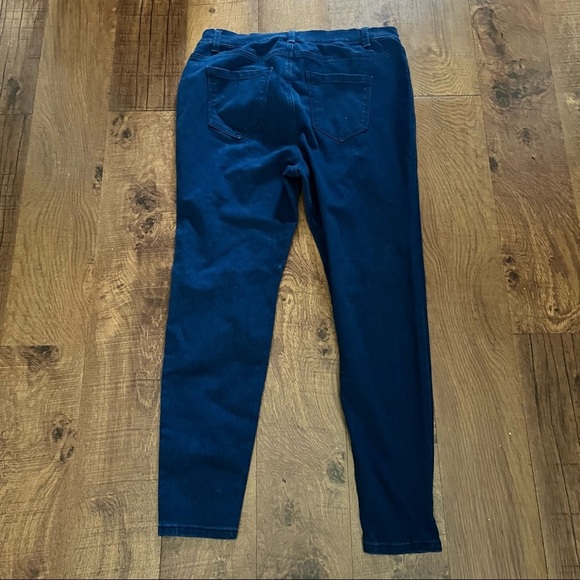 🏷️Forever 21 plus size jeans dark wash sz 14 slim stretchy - Picture 4 of 4